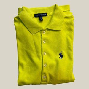 Ralph Lauren - Yellow Polo Shirt - Short Sleeves - Size S - 0372LR-02A